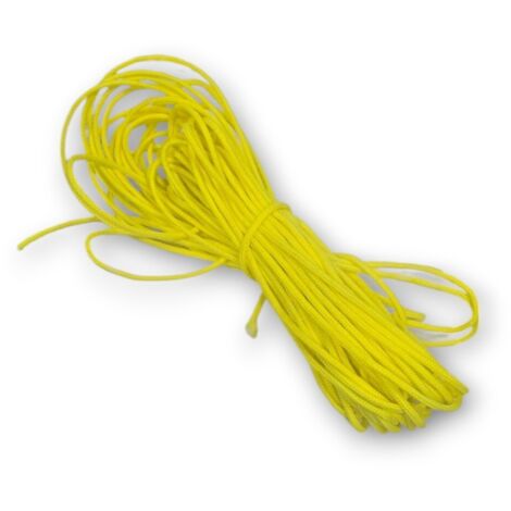 Corda per Tende Veneziane 3 mm 20 mt Scubidu Treccia Cordino Ricambio Bastoni - Colore: Marrone (1/5)