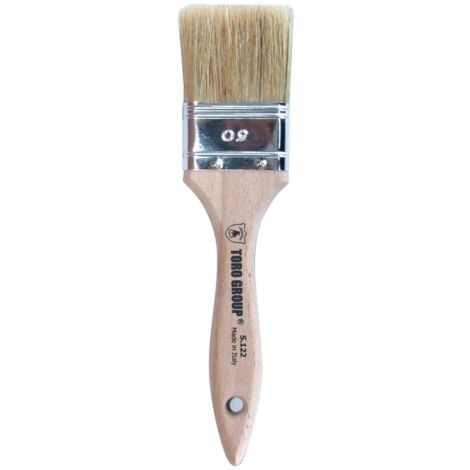 Toro Group pennellessa pennello S122 manico legno 50 mm setola bionda