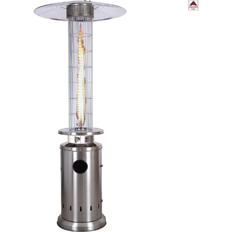 1PZ STUFA  AEREA CILINDRICA  MOD. KE2020/I INOX