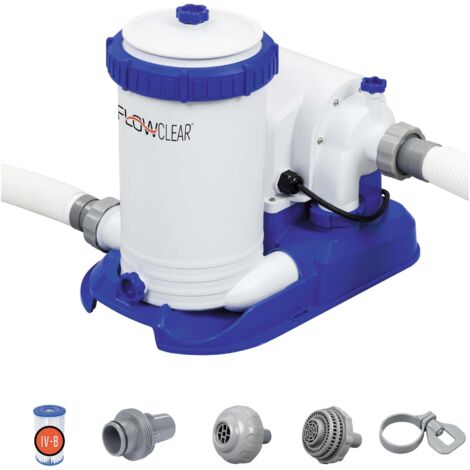 POMPA BESTWAY PER FILTRO 370W PER PISCINE -58391 (1/10)