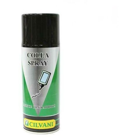 Bomboletta spray colla ml400 rapida presa metalli plastica  pannelli fonoassorb