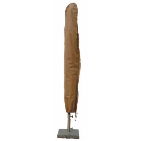 Custodia Per Ombrellone Legno Alluminio 3x3 Giardino Palo Centrale Impermeabile