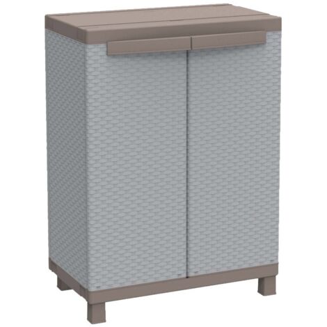 Armadio Resina Terry C-Rattan Crattan Basso 68x39x91h T/P Rattan