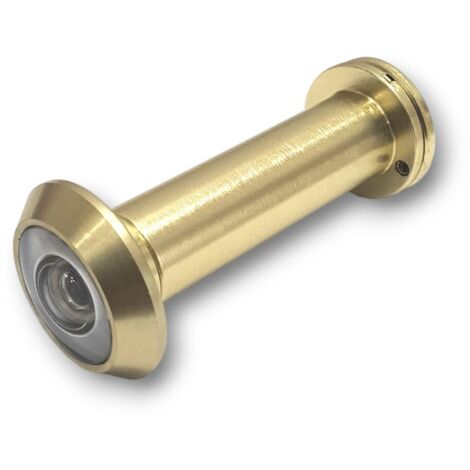 SPIONCINO 200 GRADI RING D 12X60/100 MM OTTONE LUC (1/5)