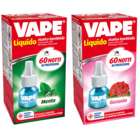 geekvape aegis solo 3 istruzioni Vape, Elettroemanatore per liquido antizanzare + 1 Ricarica liquida Classic  inclusa main image 1