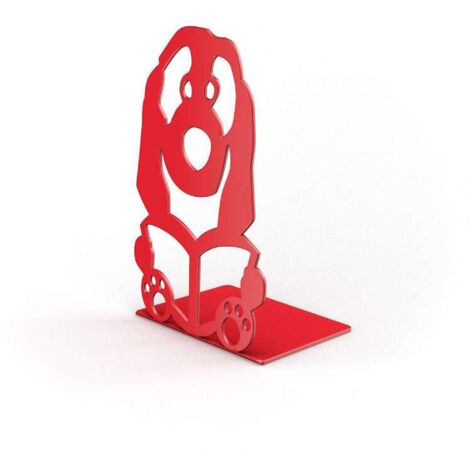 Fermalibri In Acciaio Inox Tebery - 1 Coppia, Design Kung Fu Man, Antiscivolo | Per Libreria, Scrivania O Cucina - Foto 9