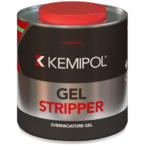Sverniciatore A Gel Kemipol T.0,75 Rimuove Vernice Da Tutte Le Sperfici Ultrarapido (1/2)