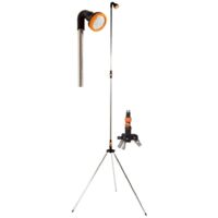 Doccia Da Giardino Alluminio Gf G.F. Delux Con 3 Piedi Altezzza 2 Mt