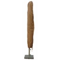 Custodia Per Ombrellone Legno Alluminio 3x3 Giardino Palo Centrale Impermeabile