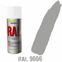 VERNICE SPRAY ALLUMINIO RAL 9006 400 ML HAPPY COLOR