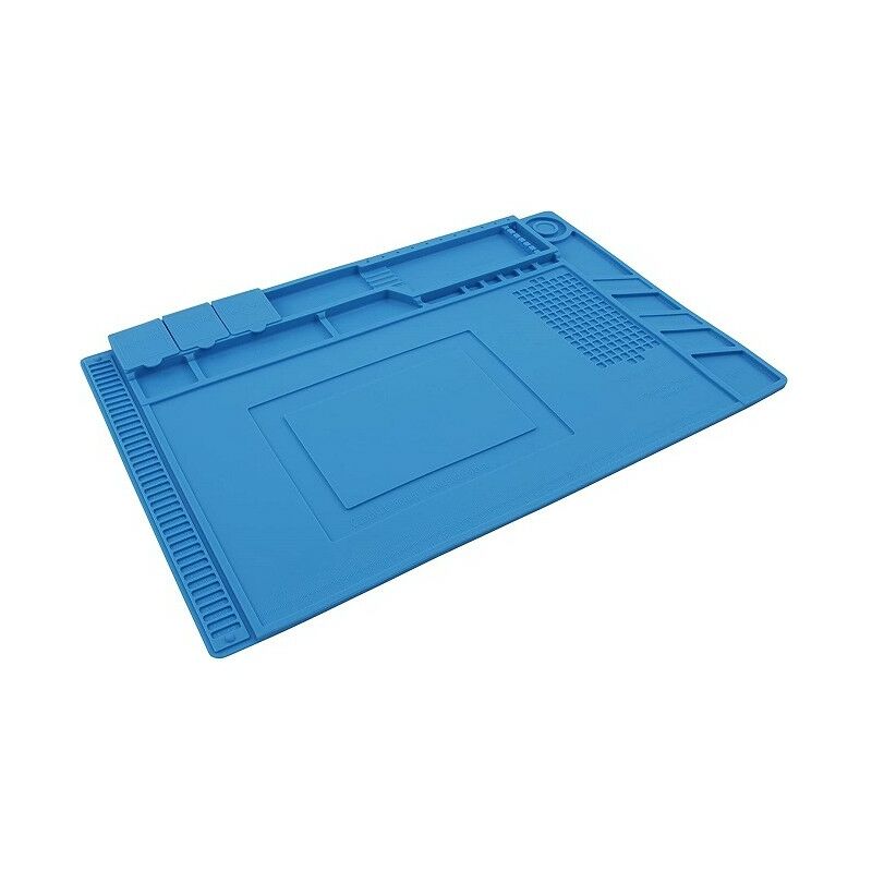 Tappetino 30cm x 45cm in silicone ESD antistatico antiscivolo resistente  fino a 500° per ripar