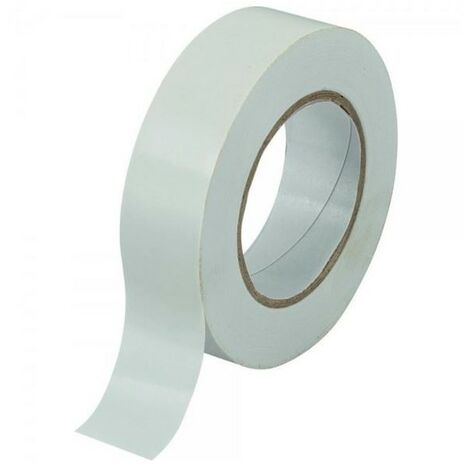 Nastro Isolante Bianco 15mm X 10m - Per Elettricit&agrave; E Riparazioni Leggere