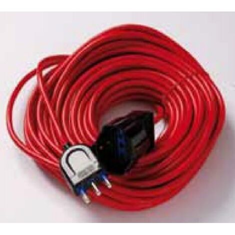 Prolunga Elettrica 5 Metri, 13 AMP, Con Avvolgicavo, Spina E