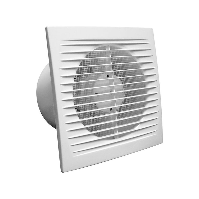 Extracteur d'air mural avec grille Winflex VKOs 125mm 185 m3/h , ventilation