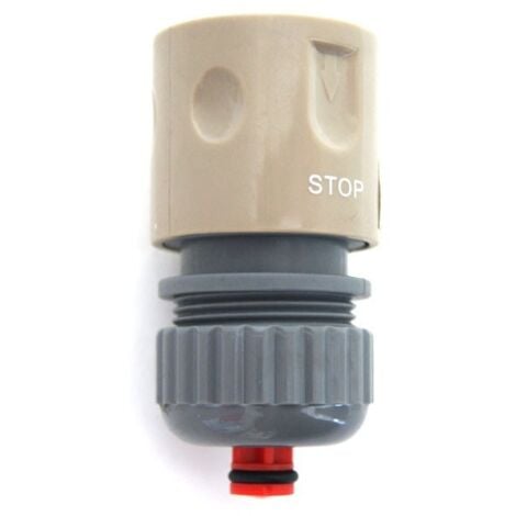 Jardibric - Raccord rapide Stop 15 mm - D3903