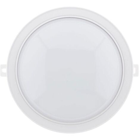Elexity - Hublot rond led 5.5W 450lm IP44 blanc
