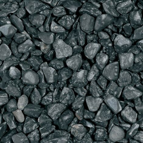 Gravier Nero Ebano 25-40mm - basalte noir - 20kg