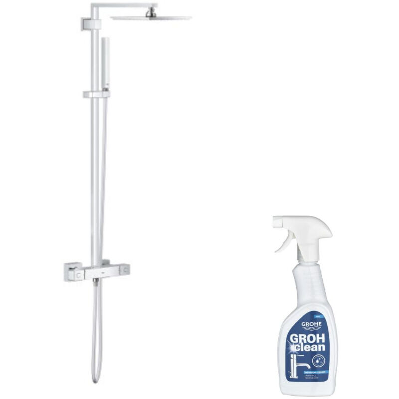 GROHE Colonne douche thermostatique GROHE Rainshower System Smartcontrol  Duo 360 avec nettoyant GrohClean