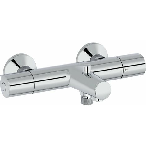 Mitigeur thermostatique JACOB DELAFON Simone bain douche mural + nettoyant Briochin