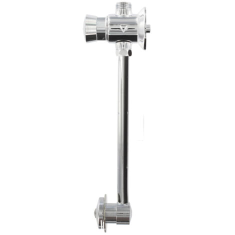 Kit urinoir complet 2 PRESTO 31993 – Chasse d'eau temporisée – Matériaux résistants – Installation facile pour professionnels