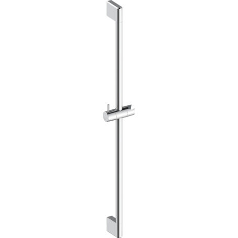 Barre de douche universelle Duravit 700 mm, avec support de douchette réglable en hauteur, chromé