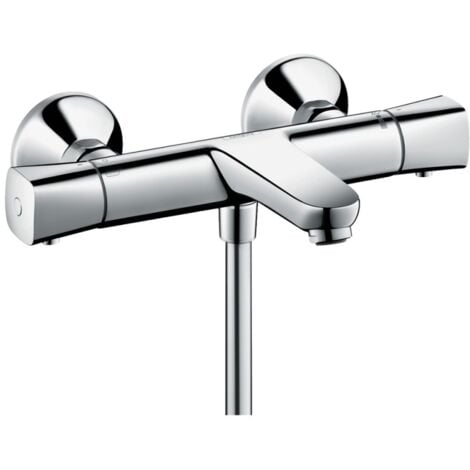 Mitigeur bain douche thermostatique HANSGROHE Ecostat Universal chromé + nettoyant Briochin