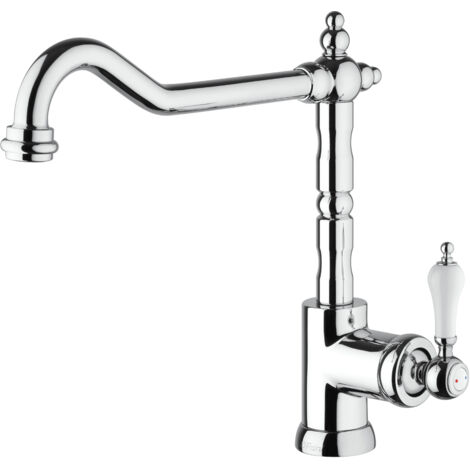 PAINI Mitigeur cuisine Duomo Bec haut chrome (1/2)