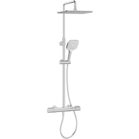 Colonne de douche thermostatique JACOB DELAFON Emma chromé