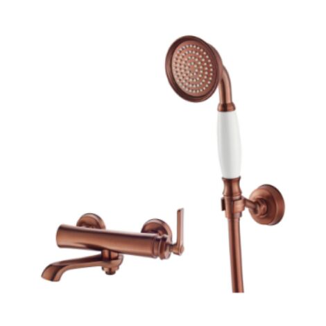 Mitigeur bain douche avec pommeau de douche et support Paini Lady's Auburn (1/5)