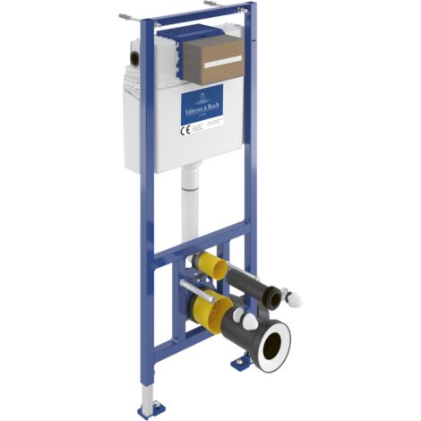 Villeroy & Boch – Bâti support WC construction sèche – Longueur 450mm – Largeur 1120mm – Hauteur 130mm – Acier pour installation facile
