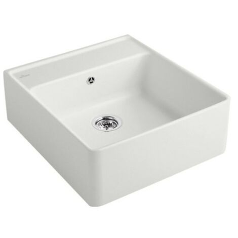 Evier timbre office VILLEROY ET BOCH Tradition Steam CeramicPlus avec vidage manuel (1/5)