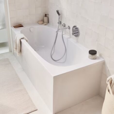 Baignoire droite 170 x 70 JACOB DELAFON Bastille blanc brillant
