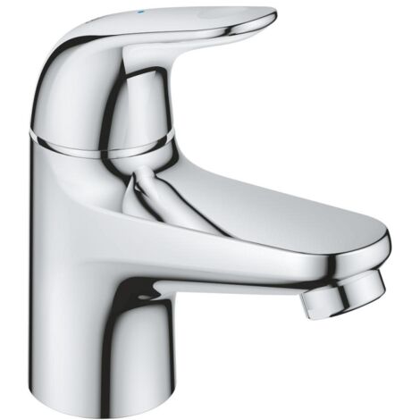 Robinet de lave-mains chromé – Finition résistante GROHE StarLight – Économie d'eau avec technologie EcoJoy – Débit 5 l/min