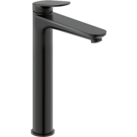 Mitigeur lavabo DURAVIT Wave XL sans vidage noir mat