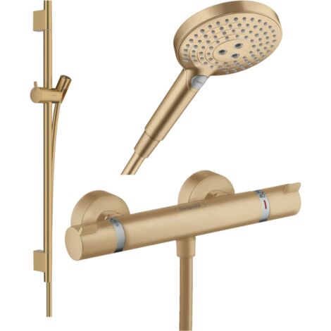 Hansgrohe Ecostat Comfort S - Thermostatische Inbouwkraan, Voor 2 Functies Geborsteld Brons 33715140