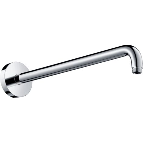 Hansgrohe – Bras de douche 39 cm chrome – Installation murale à 90° – Finition brillante – 27413000