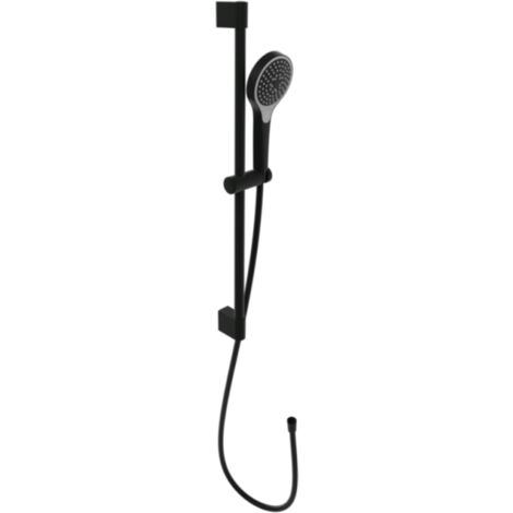 Ensemble de douche 3 jets VILLEROY ET BOCH Verve Showers Noir mat (1/5)