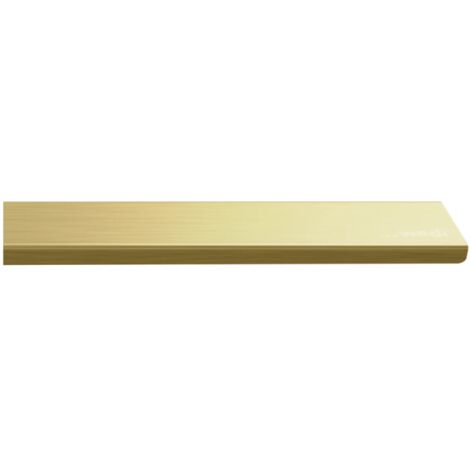 Barrette de finition 80 cm inox or métallique – Hauteur ajustable 5 à 23 mm – Compatible receveurs WEDI Fundo – Installation rapide
