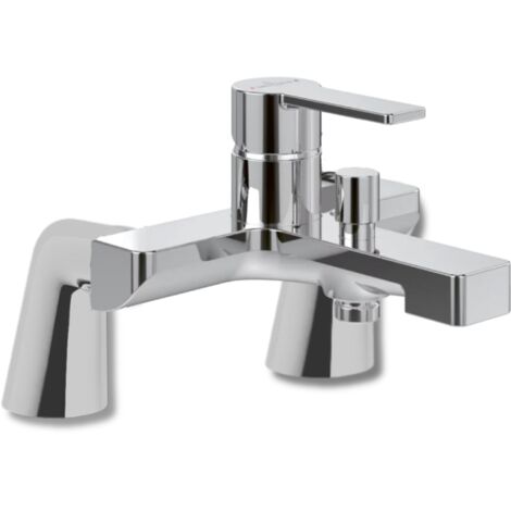 Mitigeur baignoire mécanique VILLEROY ET BOCH Architectura avec colonnettes (1/3)