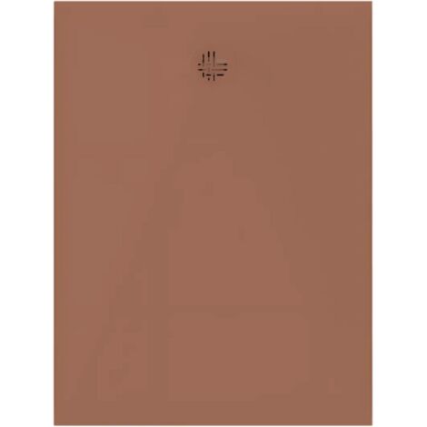 Kinedo – Receveur de douche à encastrer 120x80 cm – Matériaux Biocryl et Biotec – Antidérapant PN12 – Bonde incluse – Aspect mat lisse