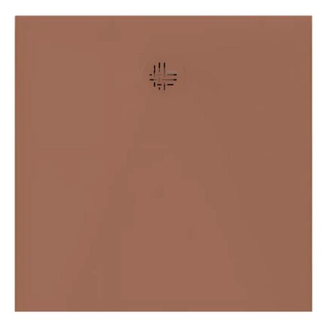 Receveur KINEDO Kinesurf Nova 90X90 Terracotta mat (1/5)