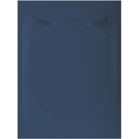 Receveur de douche KINEDO Kinediva extra-plat 120x80 Bleu marine (1/5)