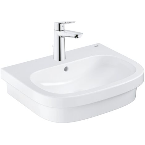 Vasque à poser GROHE Euro Ceramic 60cm + Mitigeur lavabo M GROHE BauLoop Chromé (1/5)