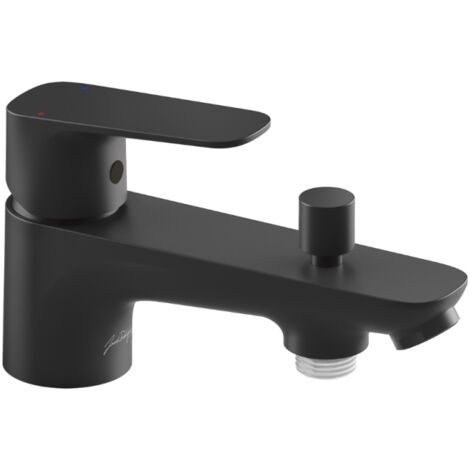 Mitigeur baignoire monotrou JACOB DELAFON July+ noir mat (1/2)
