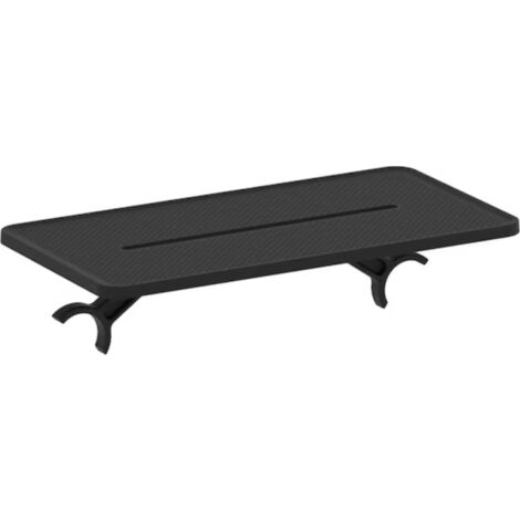 Tablette de douche JACOB DELAFON installation sur mitigeur de douche noir mat (1/5)