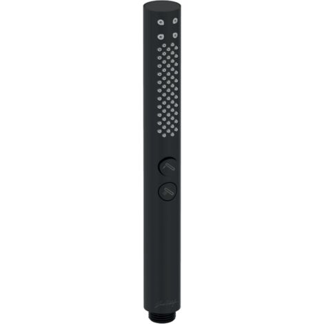 Pommeau de douche JACOB DELAFON Shift+ rond 2 jets noir mat (1/4)