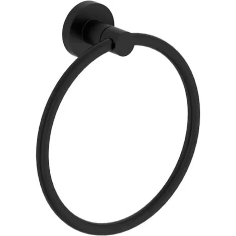 Anneau porte-serviettes JACOB DELAFON EO noir mat (1/4)