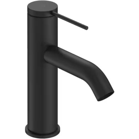 Mitigeur lavabo JACOB DELAFON Grands Boulevards sans vidage Noir mat (1/3)