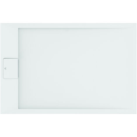 Ideal Standard – Receveur de douche rectangulaire 120x90 cm – Ultra-plat en fonte minérale – Surface antidérapante Ideal Grip – Installation au ras du sol - T5221FR