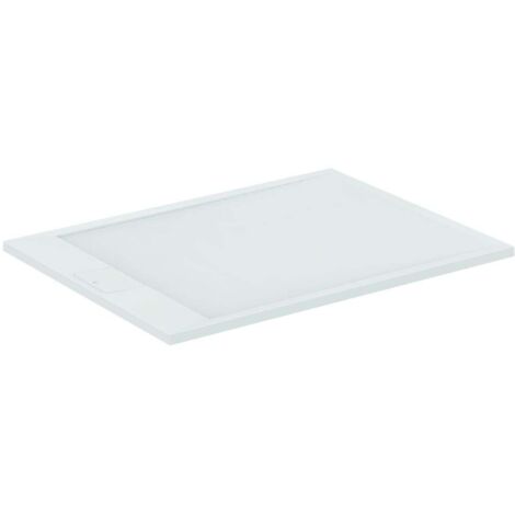 Ideal Standard – Receveur de douche antidérapant 120 x 80 cm – Ultra Flat S I.Life – Surface anti-bactérienne – Installation à poser ou encastrer (1/10)